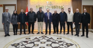 Siirt Gazeteciler Derneklerinden Vali Dr. Kemal Kızılkaya’ya Ziyaret
