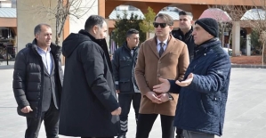 Baykan Kaymakamı Fatih Özcan, Veysel Karani Türbesi’nde İncelemelerde Bulundu