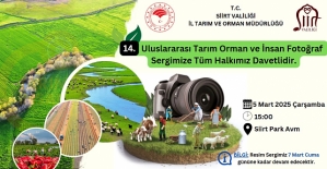 14. Uluslararası Tarım Orman ve İnsan Fotoğraf Yarışması Sergisi Başladı