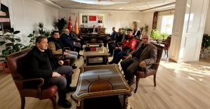 AK Parti Siirt İl Başkanı Av. Bahri Caner Özturan, İHH Heyetini Ağırladı