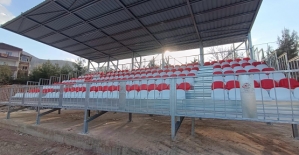 Eruh Atatürk Stadyumu’nda 480 Kişilik Tribün Hizmete Açıldı