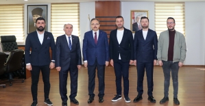 Siirt Müteahhitler ve İş Adamları Derneği’nden Vali Dr. Kemal Kızılkaya’ya Ziyaret