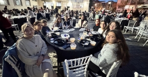 Siirt Şehit Polis Hayrettin Şişman Ortaokulu ve Ensar Camii’nden 350 Öğrenciye İftar Programı