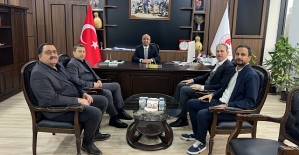 STSO Başkanı Güven Kuzu’dan Tarım İl Müdürü Mustafa Şanverdi’ye Hayırlı Olsun Ziyareti