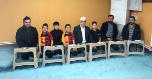 Müftü Pinal, Halid Bin Velid Camii Akşam Dersi Öğrencileriyle Buluştu