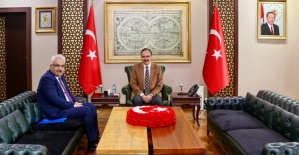 Güvenlik Korucuları Daire Başkanı Eyüp Özdemir’den Vali Dr. Kemal Kızılkaya’ya Ziyaret