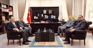 STSO Başkanı Güven Kuzu’dan İl Milli Eğitim Müdürü Salih Sadoğlu’na Ziyaret