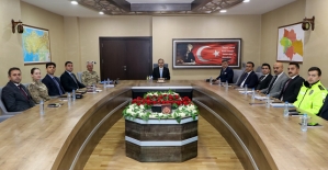 Siirt’te Güvenlik ve Asayiş Toplantısı Vali Kızılkaya Başkanlığında Yapıldı