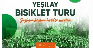 12. Geleneksel 81 İlde Yeşilay Bisiklet Turu Siirt’te Düzenleniyor