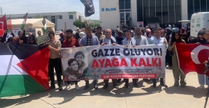 Gazze’ye Destek Etkinliği: Dört Dilde Basın Açıklaması Yapıldı