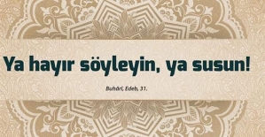 Av. Diyaeddin Temiz Yazdı: Ya Hayır Konuş, Ya Sus! Zaman Konuşma Zamanı! Allah Hayırlı Kılsın!