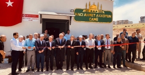Hacı Ahmet Akkoyun Camii Dualarla Açıldı
