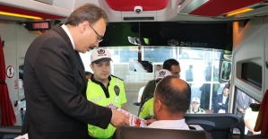 Vali Kızılkaya’dan Emniyet Kemeri Denetimi: “Bir Kemer, Bir Hayat Demektir”