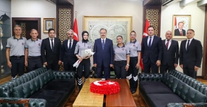 Vali Kızılkaya, Özel Güvenlik Haftası’nda Görevlileri Makamında Ağırladı