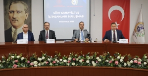 Sanayi ve Teknoloji Bakanı Kacır, Siirt’te İş Dünyası Temsilcileriyle Buluştu