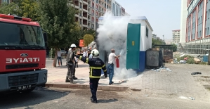 Siirt’te Elektrik Trafosu Alev Aldı: İtfaiyenin Zamanında Müdahalesi Faciayı Önledi