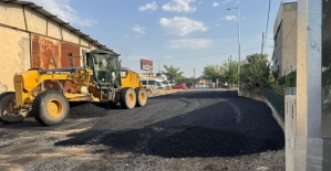 Siirt Belediyesi’nden Sanayi Sitesine 3 Bin Tonluk Asfalt Desteği