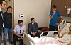 Baykan Kaymakamı Mehmet Kocabey, Yaralı Kahraman Askeri Hastanede Ziyaret Etti