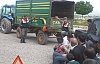 Jandarma Kurtalan'da Çiftçilere Güvenli Traktör Eğitimi Verdi