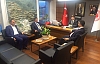  Rektör Erman ve Başkan Özcan'dan, Yasin Aktay'a Ziyaret