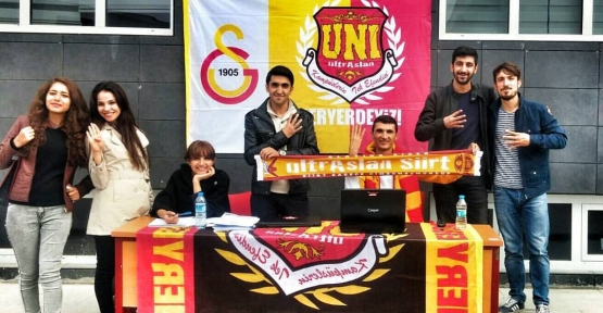  UltrAslan-UNI Siirt Üniversitesinde Stant Açtı
